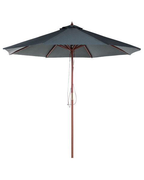 Parasol ogrodowy 270 cm ciemnoszary 86115