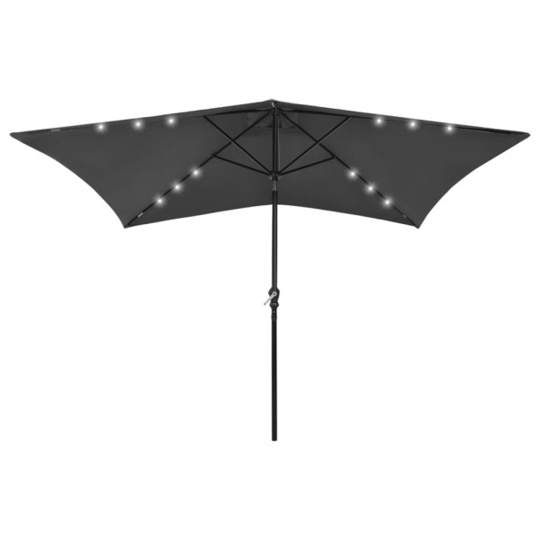 Parasol ogrodowy Antracyt vidaXL 591630