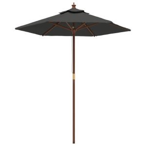 Parasol ogrodowy Antracyt vidaXL 591660 Parasol ogrodowy Antracyt vidaXL 591660