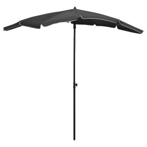 Parasol ogrodowy Antracyt vidaXL 593782 Parasol ogrodowy Antracyt vidaXL 593782