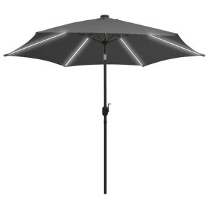 Parasol ogrodowy Antracyt vidaXL 593843 Parasol ogrodowy Antracyt vidaXL 593843