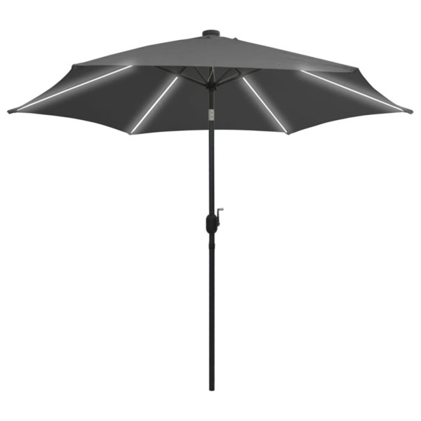 Parasol ogrodowy Antracyt vidaXL 593843