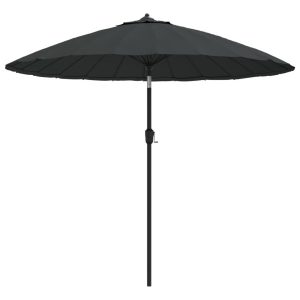 Parasol ogrodowy Antracyt vidaXL 593849 Parasol ogrodowy Antracyt vidaXL 593849