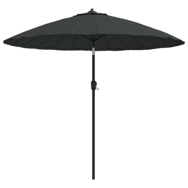 Parasol ogrodowy Antracyt vidaXL 593849