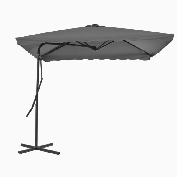 Parasol ogrodowy Antracyt vidaXL 597676