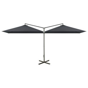 Parasol ogrodowy Antracyt vidaXL 591559 Parasol ogrodowy Antracyt vidaXL 591559