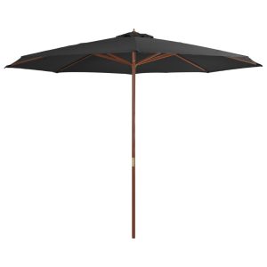 Parasol ogrodowy Antracyt vidaXL 591528 Parasol ogrodowy Antracyt vidaXL 591528