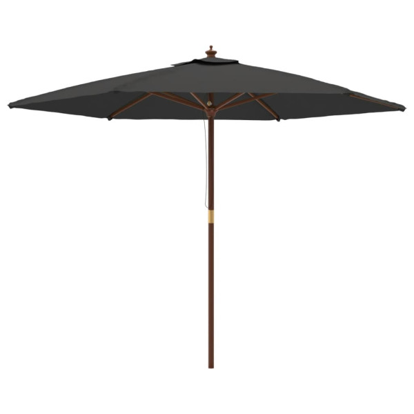 Parasol ogrodowy Antracyt vidaXL 591563