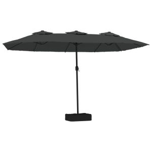 Parasol ogrodowy Antracyt vidaXL 591616 Parasol ogrodowy Antracyt vidaXL 591616