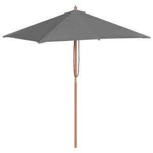 Parasol Ogrodowy Antracytowy Na Słupku Składany Na Taras Ogród 150 x 200 cm 945844 Parasol Ogrodowy Antracytowy Na Słupku Składany Na Taras Ogród 150 x 200 cm 945844