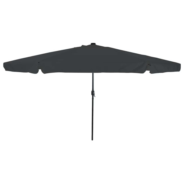 Parasol Ogrodowy Antracytowy Składany Na Słupku Na Taras Ogród Balkon 938904