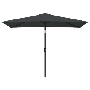 Parasol Ogrodowy Antracytowy Składany Na Słupku Na Taras Ogród Balkon 940655 Parasol Ogrodowy Antracytowy Składany Na Słupku Na Taras Ogród Balkon 940655