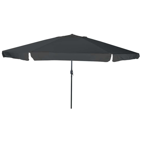 Parasol Ogrodowy Antracytowy Składany Na Słupku Na Taras Ogród Balkon 943537