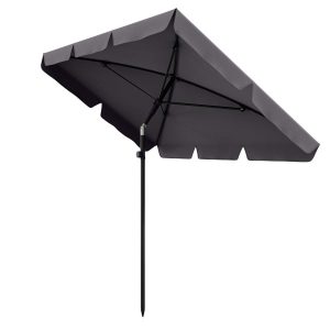 Parasol ogrodowy balkonowy składany Ankona grafitowy 926239 Parasol ogrodowy balkonowy składany Ankona grafitowy 926239