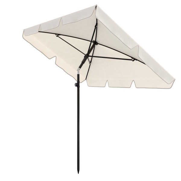 Parasol ogrodowy balkonowy składany Ankona kremowy 926238