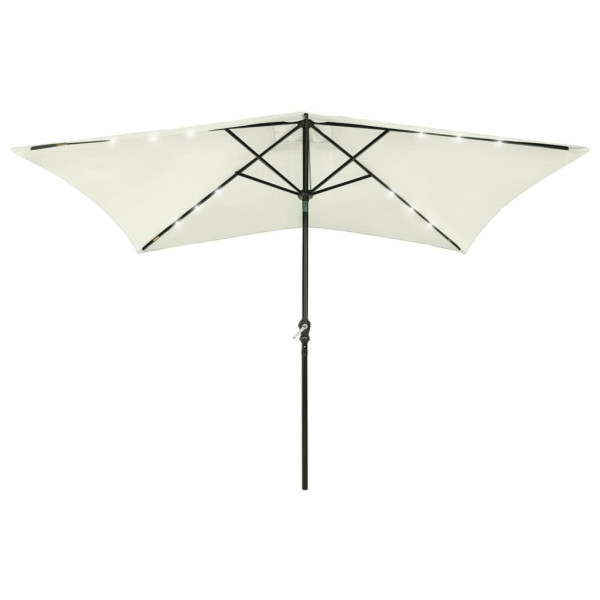 Parasol ogrodowy Beż vidaXL 591529