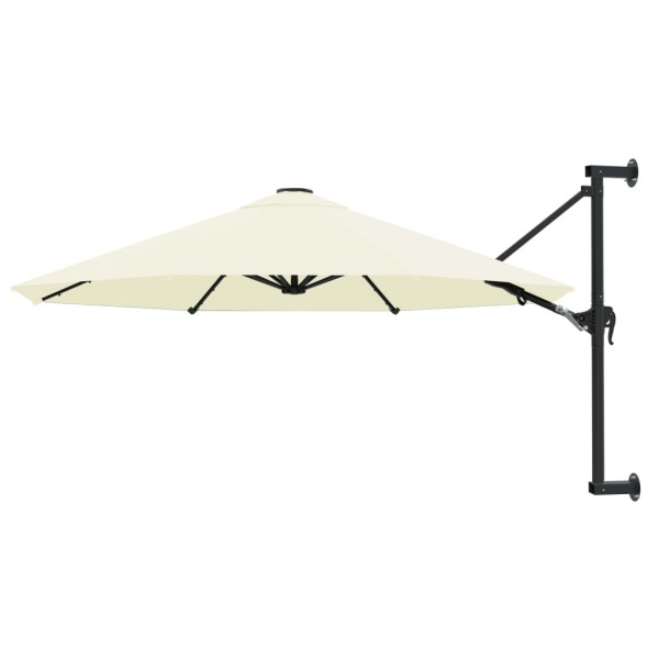 Parasol ogrodowy Beż vidaXL 591549