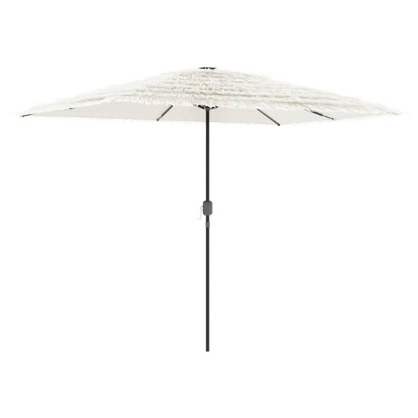 Parasol ogrodowy Biały 300 x 200 x 250 cm vidaXL 591776