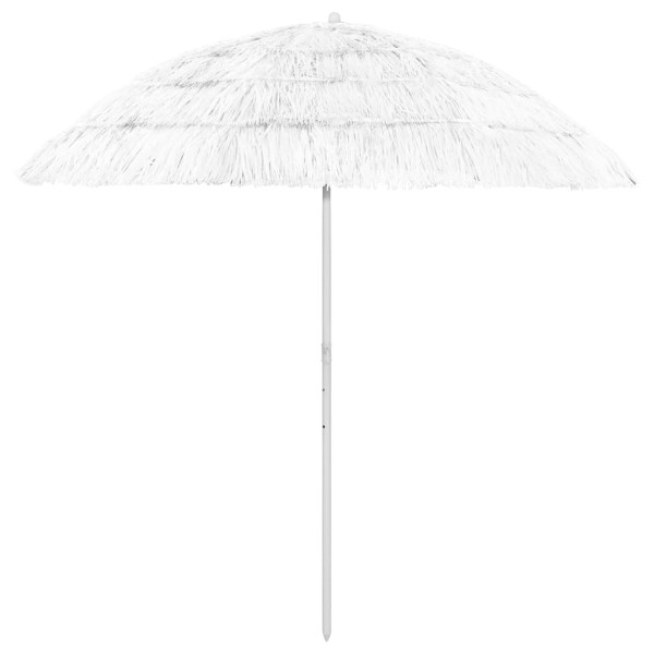Parasol Ogrodowy Biały Plażowy w Hawajskim Stylu 240 cm 943493