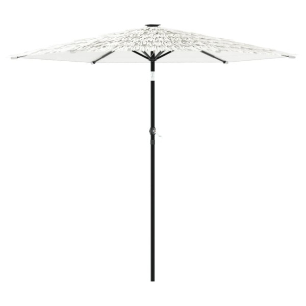 Parasol Ogrodowy Biały Składany Na Słupku Na Taras Ogród Balkon 223x223x213 938953