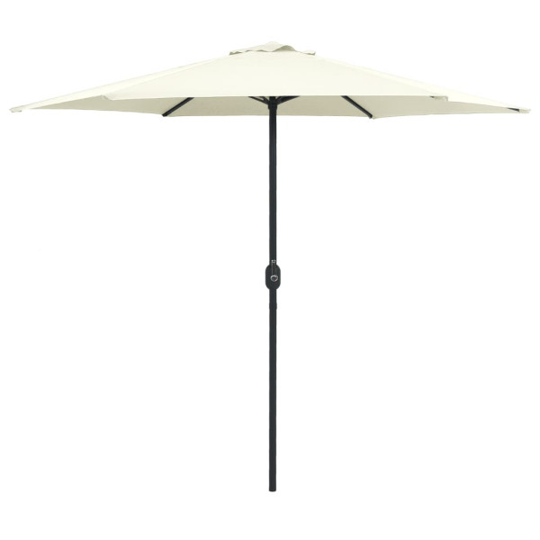 Parasol ogrodowy Biały vidaXL 591661