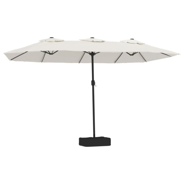Parasol ogrodowy Biały vidaXL 591503