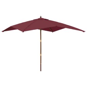 Parasol Ogrodowy Bordowy Składany Na Słupku Na Taras Ogród Balkon 939025 Parasol Ogrodowy Bordowy Składany Na Słupku Na Taras Ogród Balkon 939025