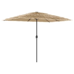 Parasol ogrodowy Brąz 300 x 200 x 250 cm vidaXL 591807 Parasol ogrodowy Brąz 300 x 200 x 250 cm vidaXL 591807