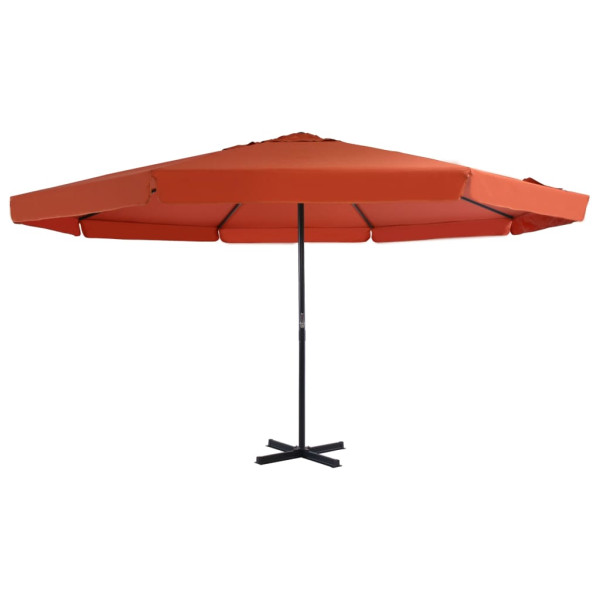 Parasol ogrodowy Brąz 500 cm vidaXL 591576