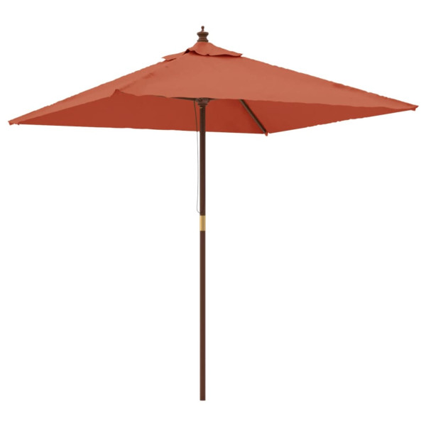 Parasol ogrodowy Brąz vidaXL 591674