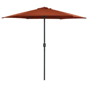Parasol ogrodowy Brąz vidaXL 591678 Parasol ogrodowy Brąz vidaXL 591678