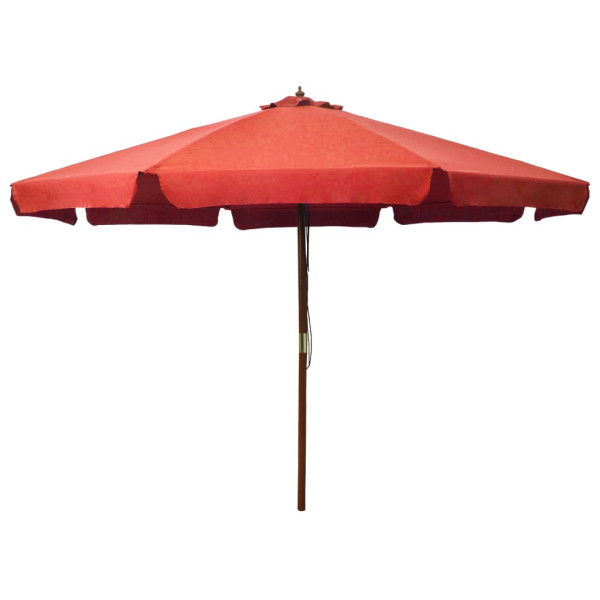 Parasol ogrodowy Brąz vidaXL 591729
