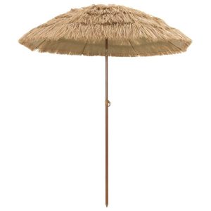 Parasol Ogrodowy Brązowy Na Słupku Składany Na Taras Ogród Balkon 942668 Parasol Ogrodowy Brązowy Na Słupku Składany Na Taras Ogród Balkon 942668