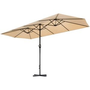 Parasol ogrodowy Castela 450 cm – Beżowy 939165 Parasol ogrodowy Castela 450 cm – Beżowy 939165
