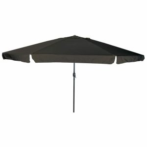 Parasol Ogrodowy Czarny Składany Na Słupku Na Taras Ogród Balkon 943505