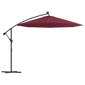 Parasol ogrodowy Czerwony 300 cm vidaXL 591665 Parasol ogrodowy Czerwony 300 cm vidaXL 591665