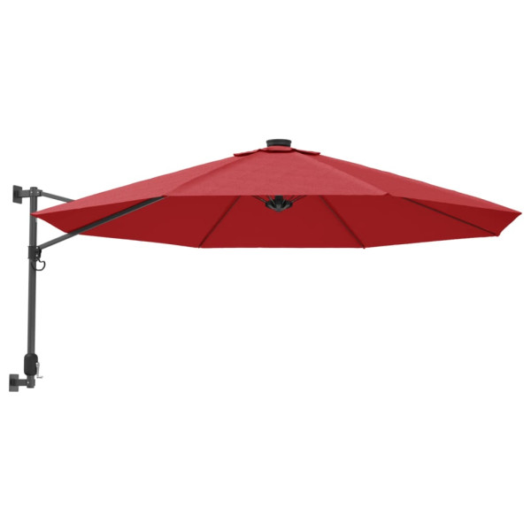 Parasol ogrodowy Czerwony vidaXL 591540