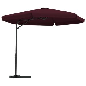 Parasol ogrodowy Czerwony vidaXL 591551