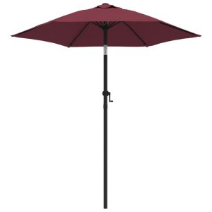 Parasol ogrodowy Czerwony vidaXL 591553
