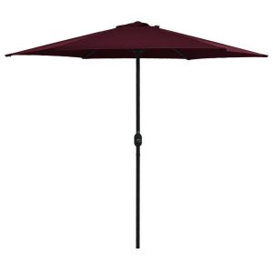 Parasol ogrodowy Czerwony vidaXL 591575