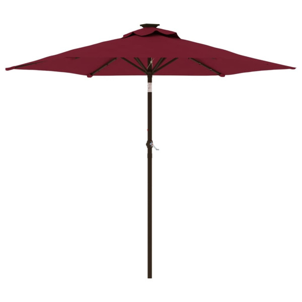 Parasol ogrodowy Czerwony vidaXL 591590