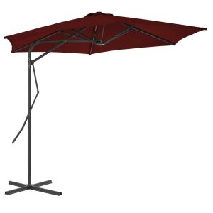 Parasol ogrodowy Czerwony vidaXL 591614