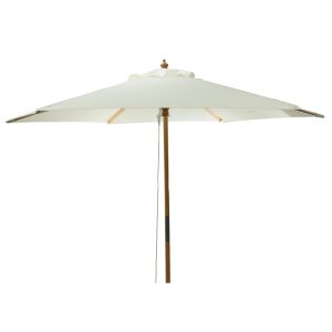 Parasol ogrodowy drewniany, Ø 250 cm 576084 Parasol ogrodowy drewniany, Ø 250 cm 576084