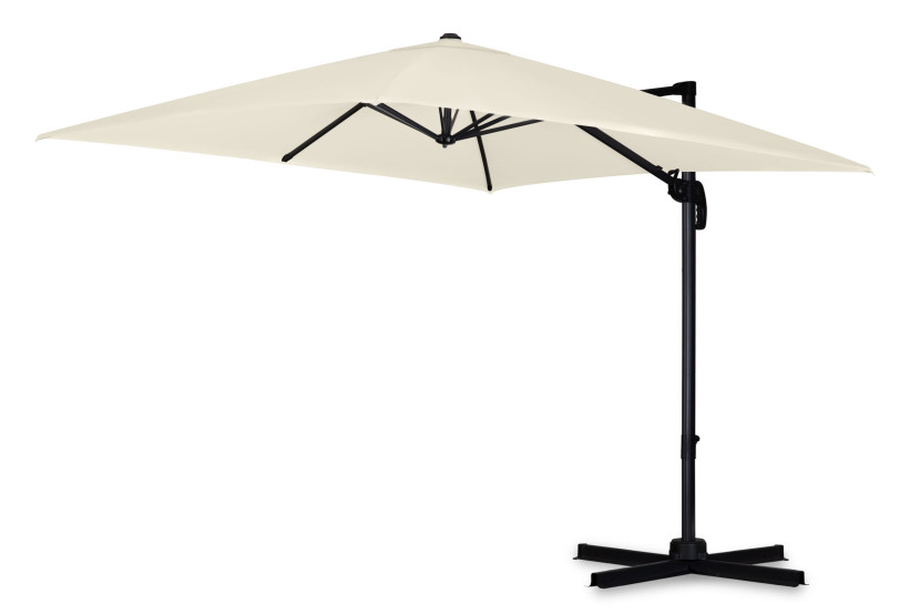 Parasol ogrodowy duży składany mocny pokrowiec 4,2m Plonos 520269