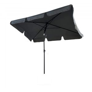 Parasol ogrodowy FLOKS UV ciemnoszary 200x123x235 cm 301784 Parasol ogrodowy FLOKS UV ciemnoszary 200x123x235 cm 301784