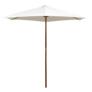 Parasol Ogrodowy Kremowy Składany Na Słupku Na Taras Ogród Balkon 270×270 939037 Parasol Ogrodowy Kremowy Składany Na Słupku Na Taras Ogród Balkon 270×270 939037