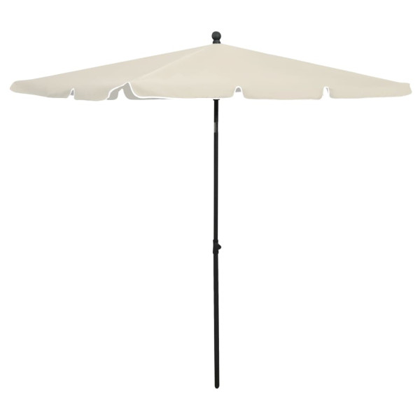 Parasol ogrodowy Kremowy vidaXL 591583