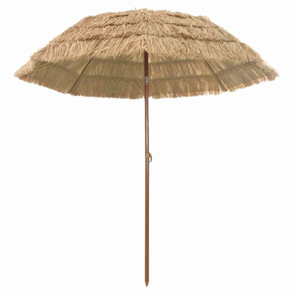 Parasol Ogrodowy na Słupku Składany Naturalny 205 x 205 x 210 cm 942680