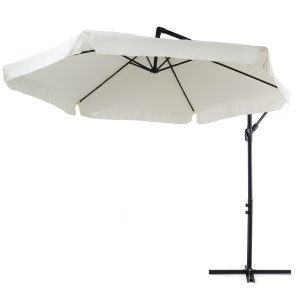 Parasol ogrodowy na wysięgniku 3m Empoli kremowy 88608 Parasol ogrodowy na wysięgniku 3m Empoli kremowy 88608
