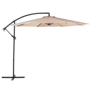 Parasol ogrodowy na wysięgniku beżowy 86140 Parasol ogrodowy na wysięgniku beżowy 86140